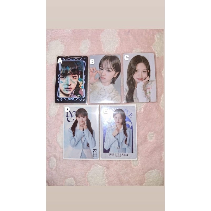 photocard ive official