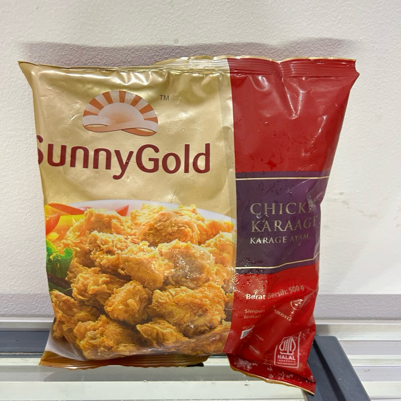 

KARAGE AYAM SUNNY GOLD 500 GR | CHICKEN KARAGE 500 GR