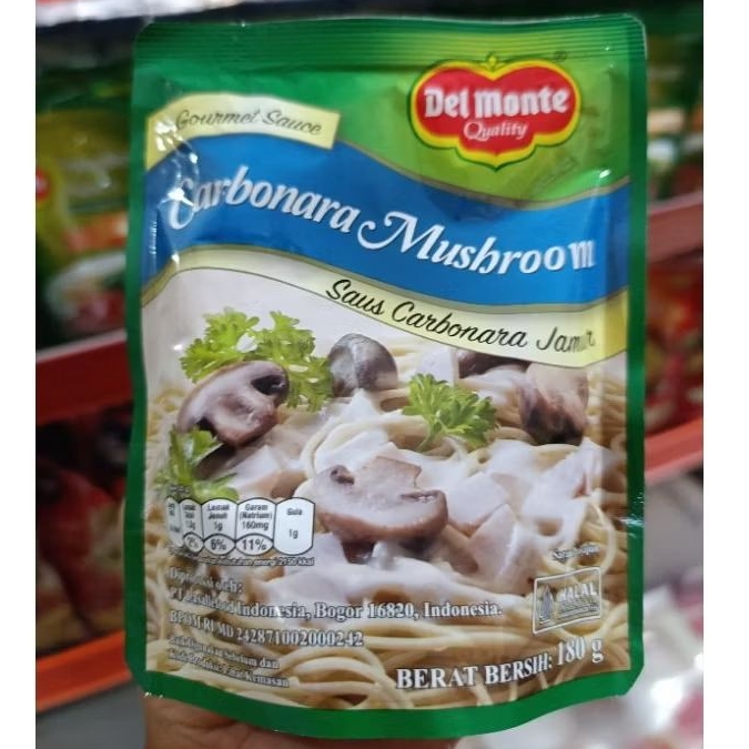 

Carbonara jamur 180gr