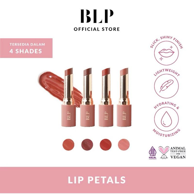 BLP - Lip Petals - 4.5gr - Lipstik Glossy