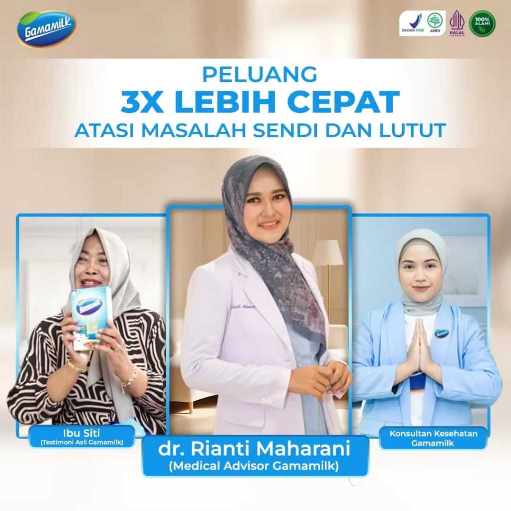 

Flash Sale Susu Etawa Gamamilk - Solusi Masalah Tulang, Nyeri Sendi, Asam Urat dan Rematik original