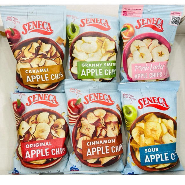 

Seneca Crisp & Delicious Apple Chip Flavors