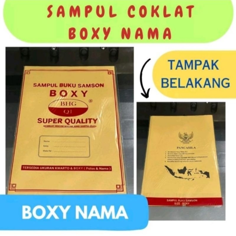 

Sampul Kertas Coklat Boxy Kotak Nama