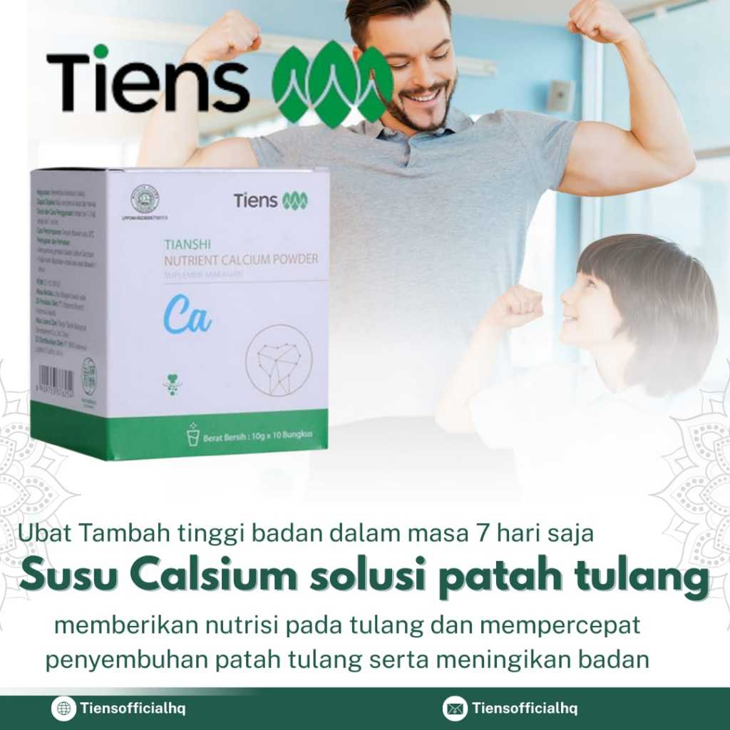 

Tiens Nutrient Kalsium Powder Susu Untuk Tulang | Osteoporosis | Tinggi Badan | Ibu Hamil Menyusui