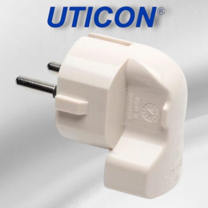 UTICON S30 STEKER ARDE BENGKOK UTICON S-30 SNI COLOKAN LISTRIK COK JANTAN KUNINGAN