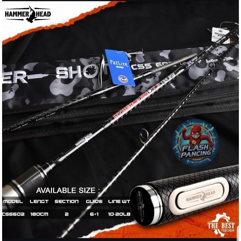 Joran Hammerhead Cyber Shot ll 562/602 Blank Xwrap FULL FUJI
