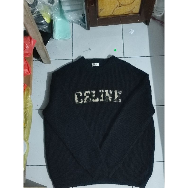 knitwear celine paris rajut luxury second original