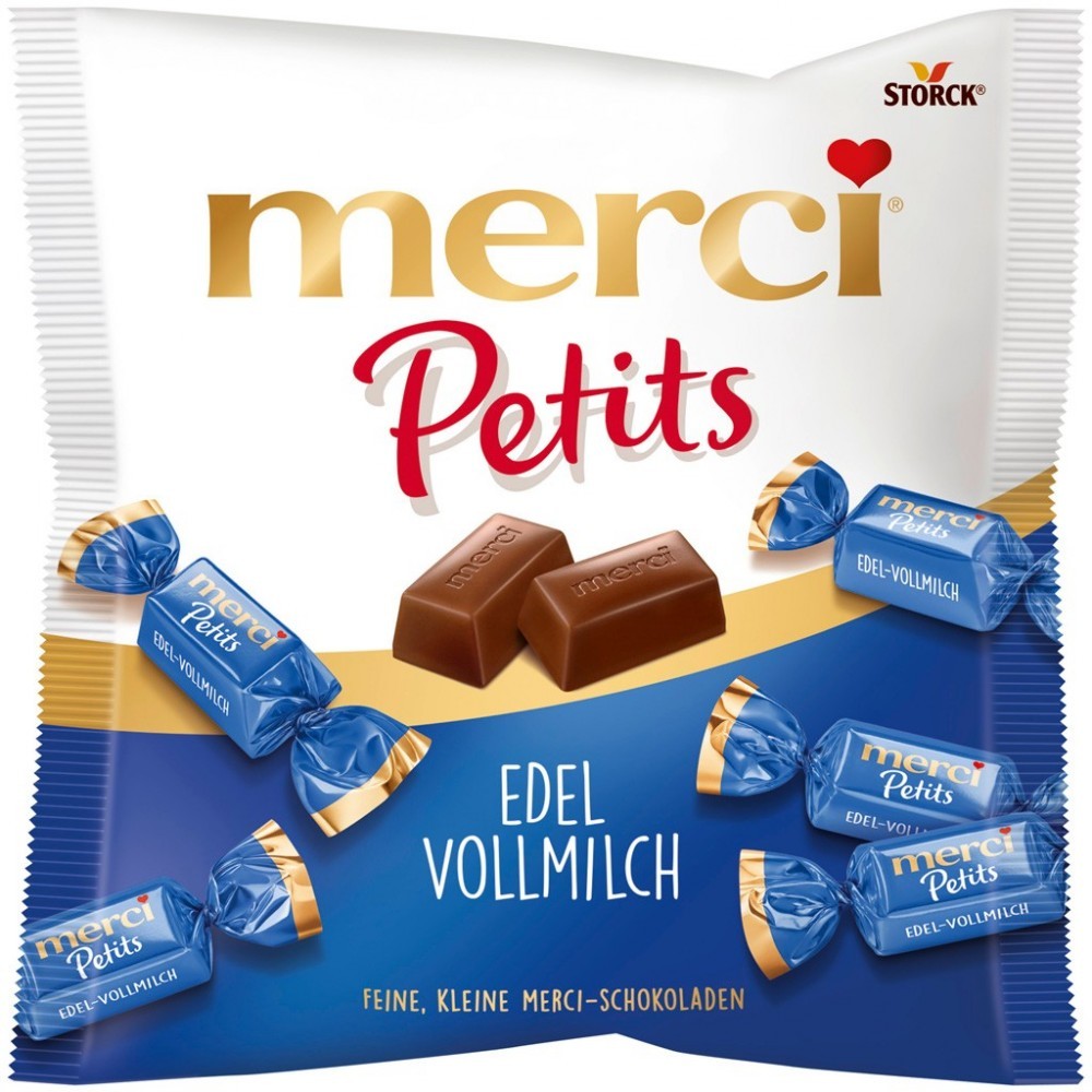 

Coklat Storck MERCI Petits Fine Milk Chocolate asal Eropa