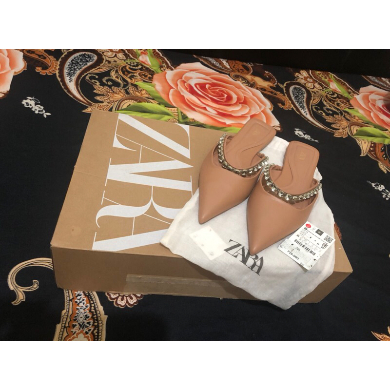 Sandal Zara ori#flatshoes#flatshoeszara#sandal#sandalzara