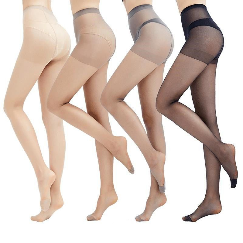 NIFTY.CO Celana Stocking Panjang Transparan Kulit Tipis Halus Pantyhose Stocking Sepinggang Wanita P