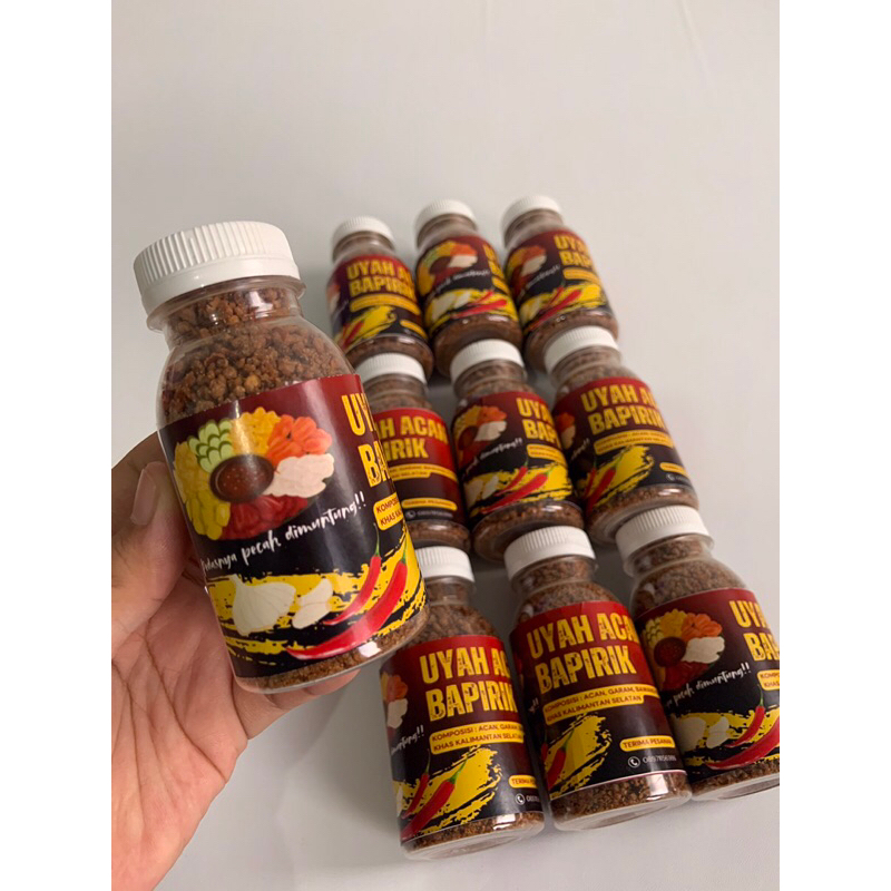 

UYAH ACAN BAPIRIK KHAS KALIMANTAN SELATAN ISI 100gr
