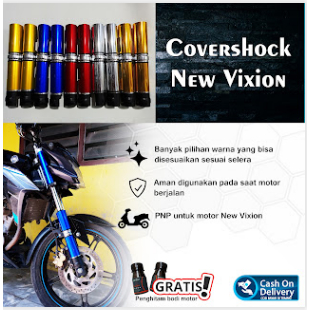Cover Shock Depan Old Vixion / New Vixion