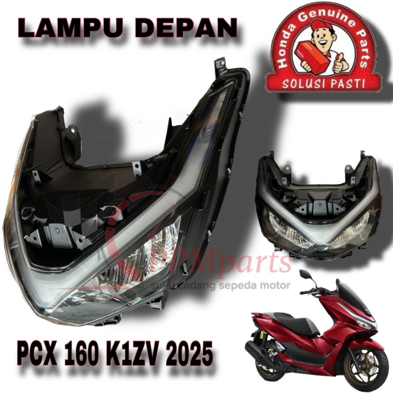 Lampu Depan PCX 160 K1ZV 2025 Original Honda 33100-K1ZV-NA1