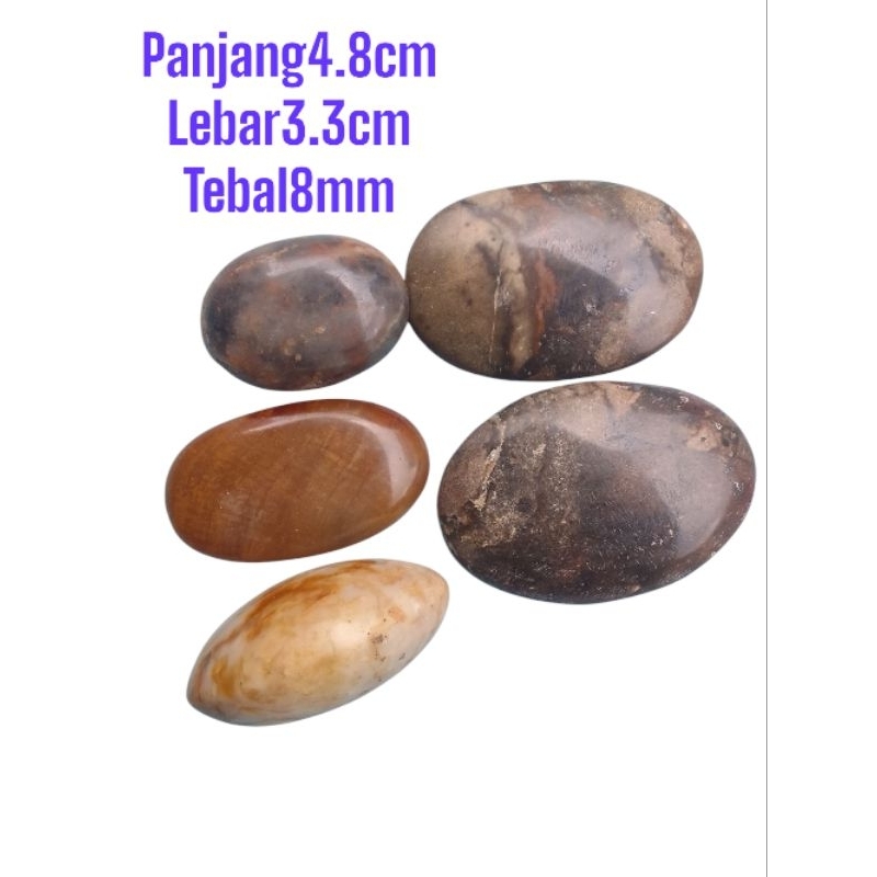 batu akik panca warna dan lnn asli batu borong5 unit