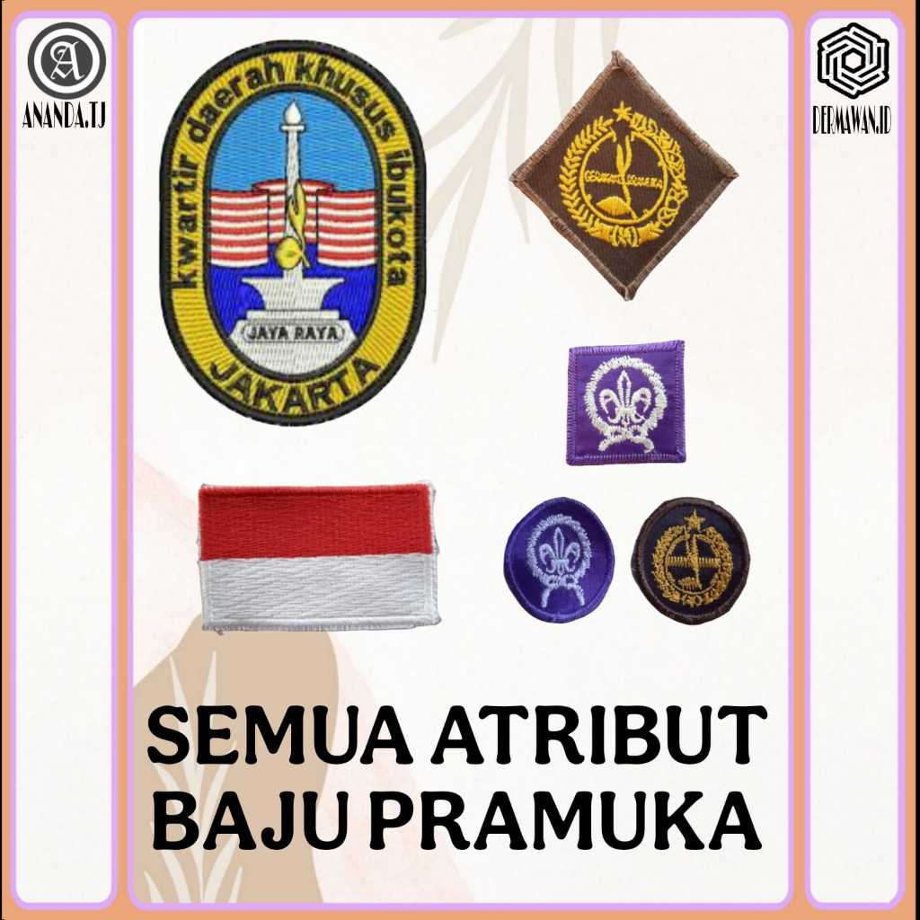 

MACAM2 BED DI BAJU PRAMUKA