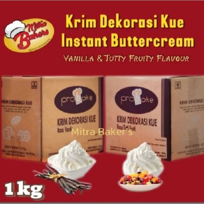 

PROBAKE BUTTER CREAM 1KG