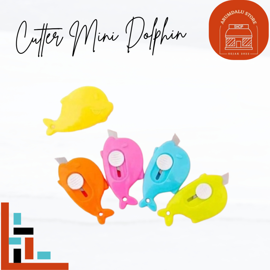 

CUTTER MINI MOTIF DOLPHIN LUMBA-LUMBA PISAU MINI PEMBUKA PAKET/UNBOXING