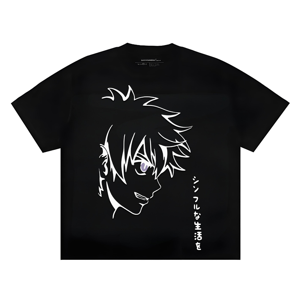 2025 Kaos Pria Korea - Kaos Anime Besar - 5391