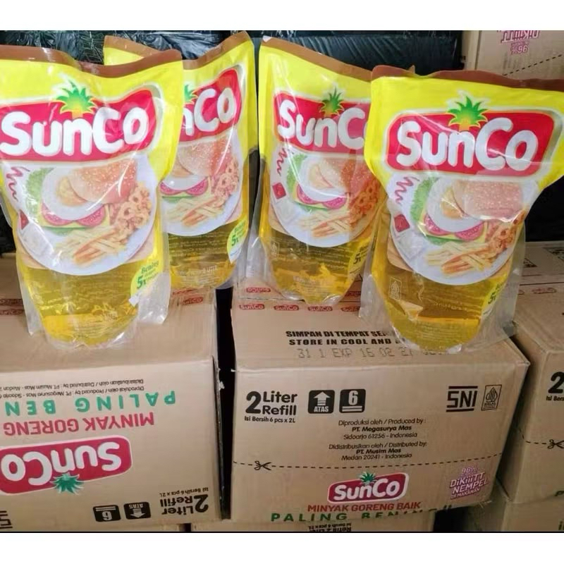 

MINYAK GORENG SUNCO 2L stock selalu fres