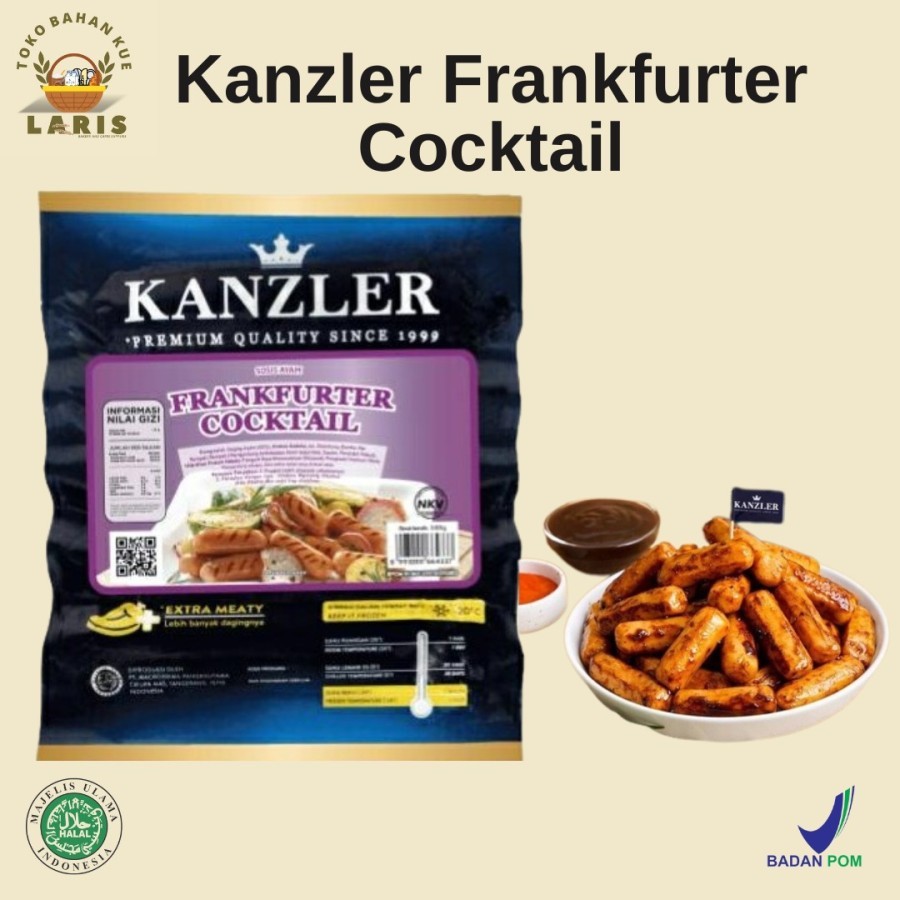 

KANZLER FRANKFURTER COCKTAIL 500 GRAM