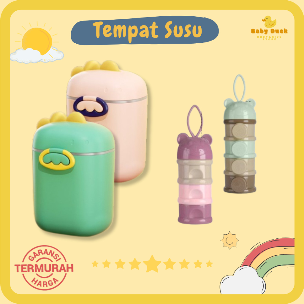 Tempat Susu Bubuk Anak Tempat Susu Anak Portabel Tempat Susu Bubuk anak Silikon Tempat Susu Bubuk An