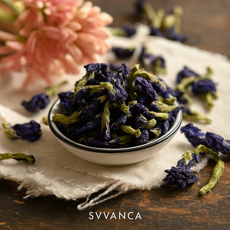 

PREMIUM butterfly pea tea teh bunga telang bunga teleng teh organik teh pelangsing
