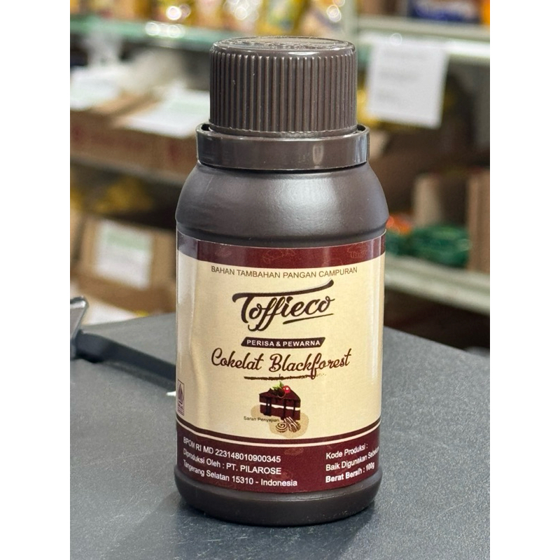 

Toffieco Cokelat Blackforest 100ml