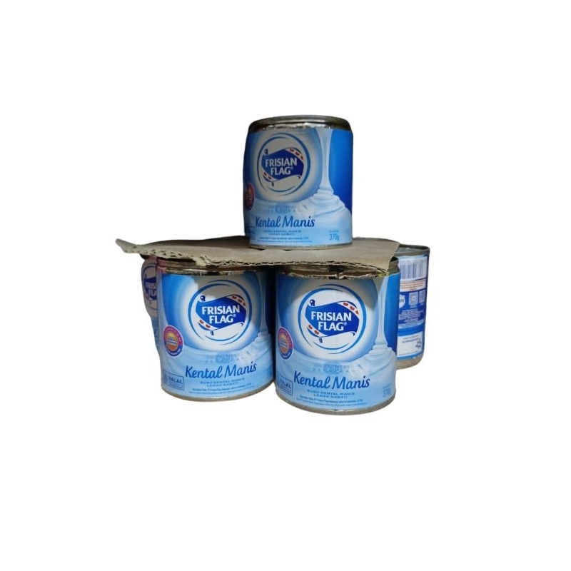 

susu kental manis frisian flag | susu bendera | kemasan kaleng 370 gr