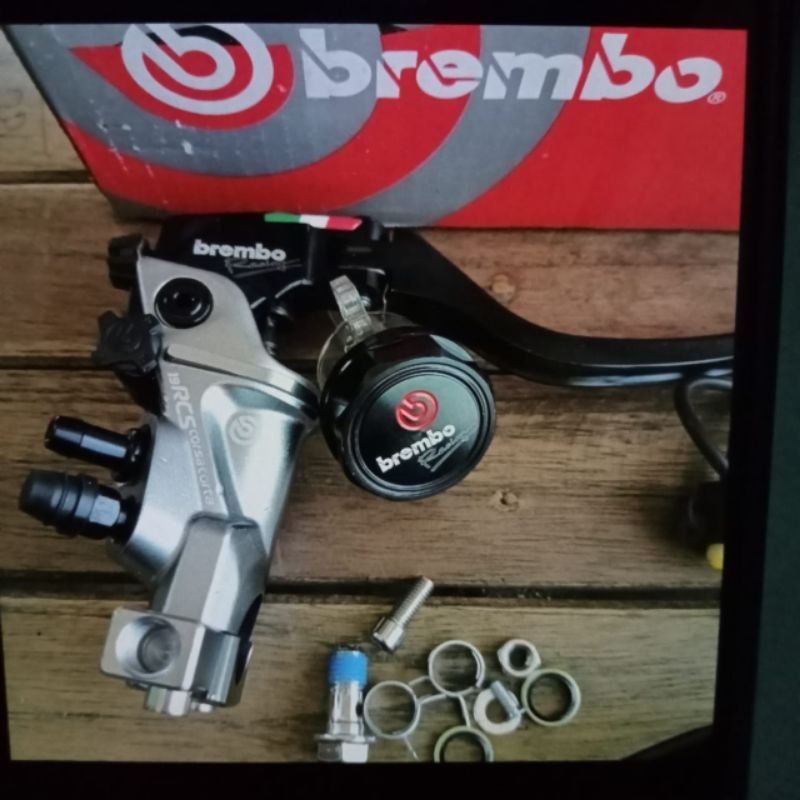 master rem brembo full set kanan kiri tabung big smoke plus switch rem universal