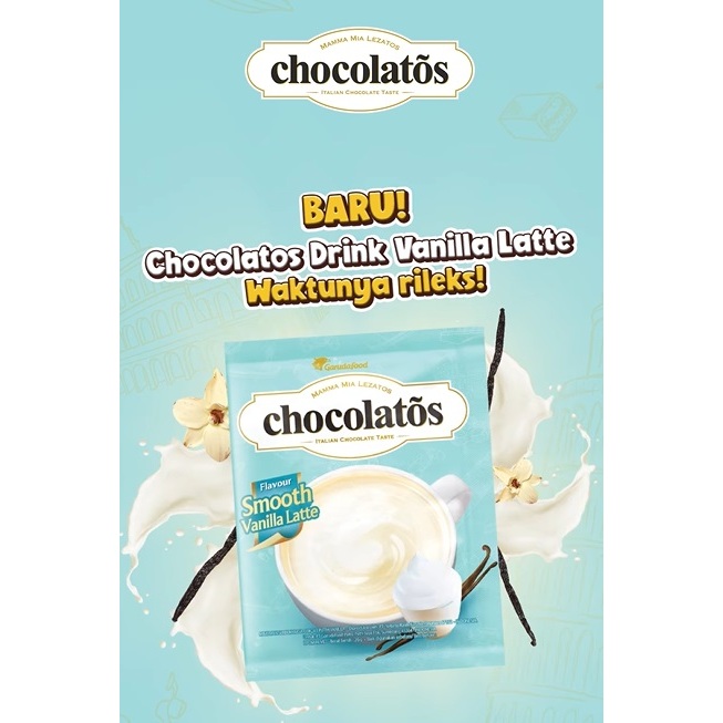 

Chocolatos Drinks Smooth Vanilla Latte Flavour Sachet 28gram