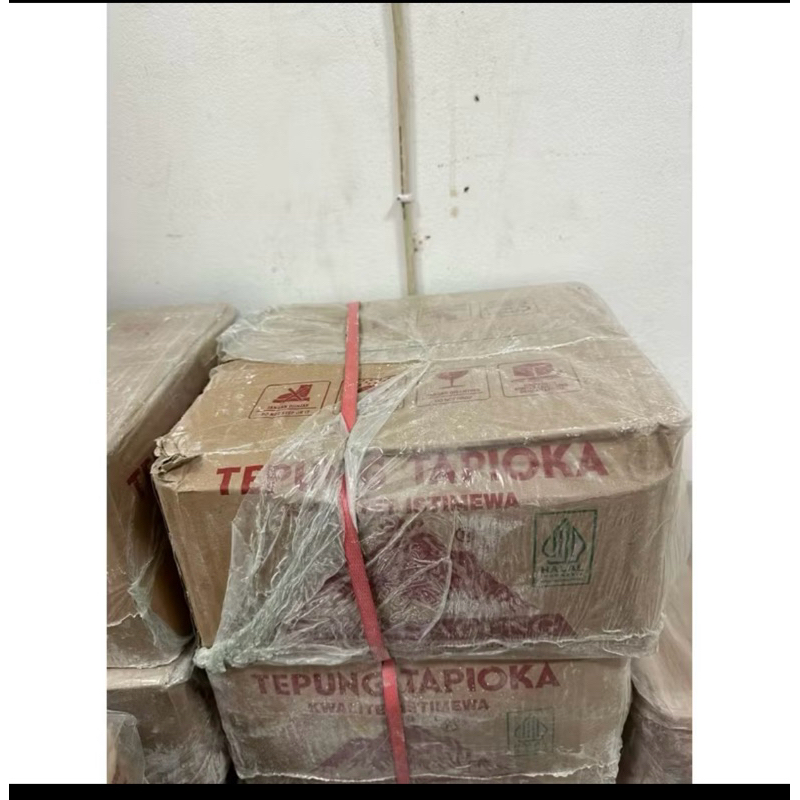 

Tepung Tapioca Gunung Agung 1 DUS ( 20 x 500 Gram ) / Sagu Gunung 1 DUS