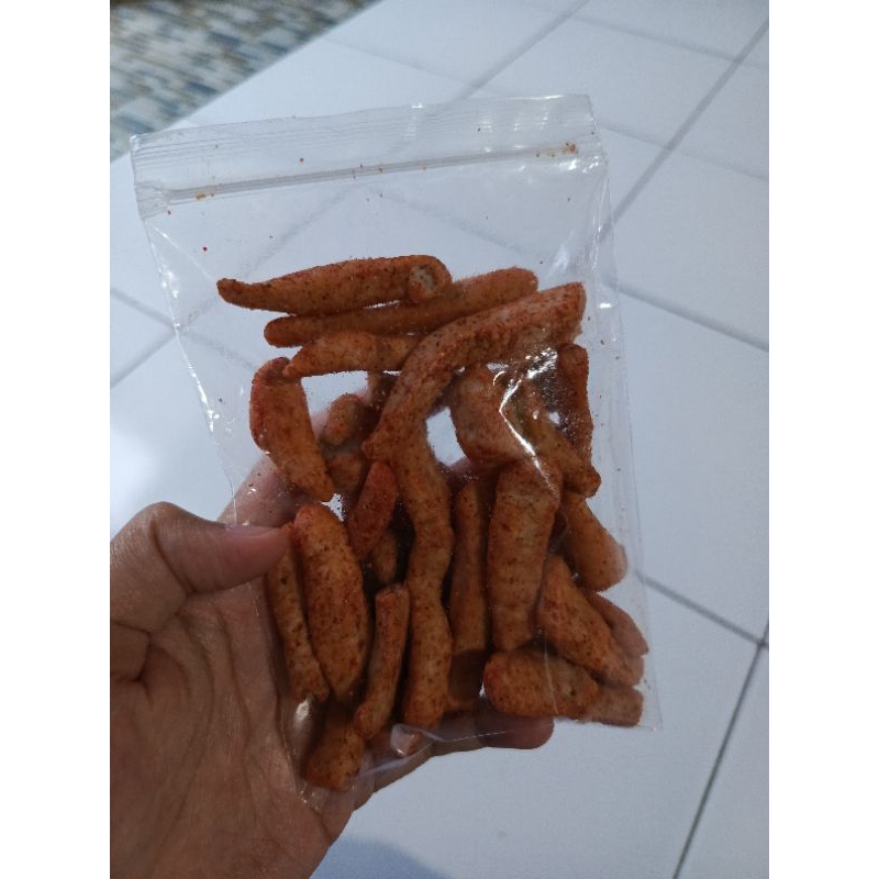 

basreng pedas daun jeruk berat 45 gram