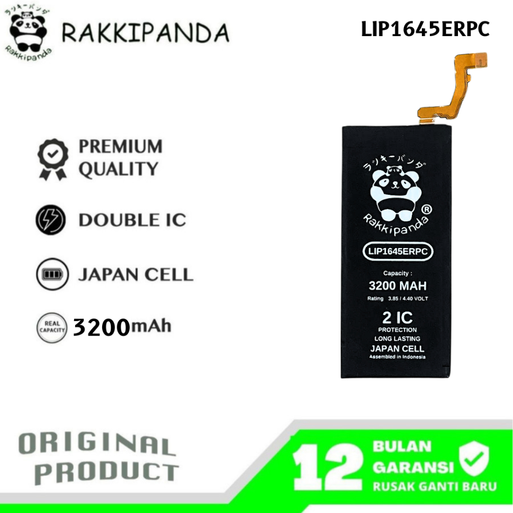 RakkiPanda - LIP1645ERPC Xperia XZ1 Batre Batrai Baterai