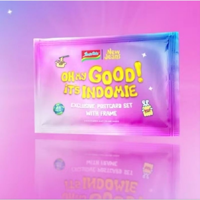

Postcard Indomie x Newjeans