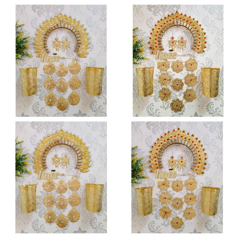 Set aksesoris dewasa / Set aksesoris pengantin adat bugis makassar