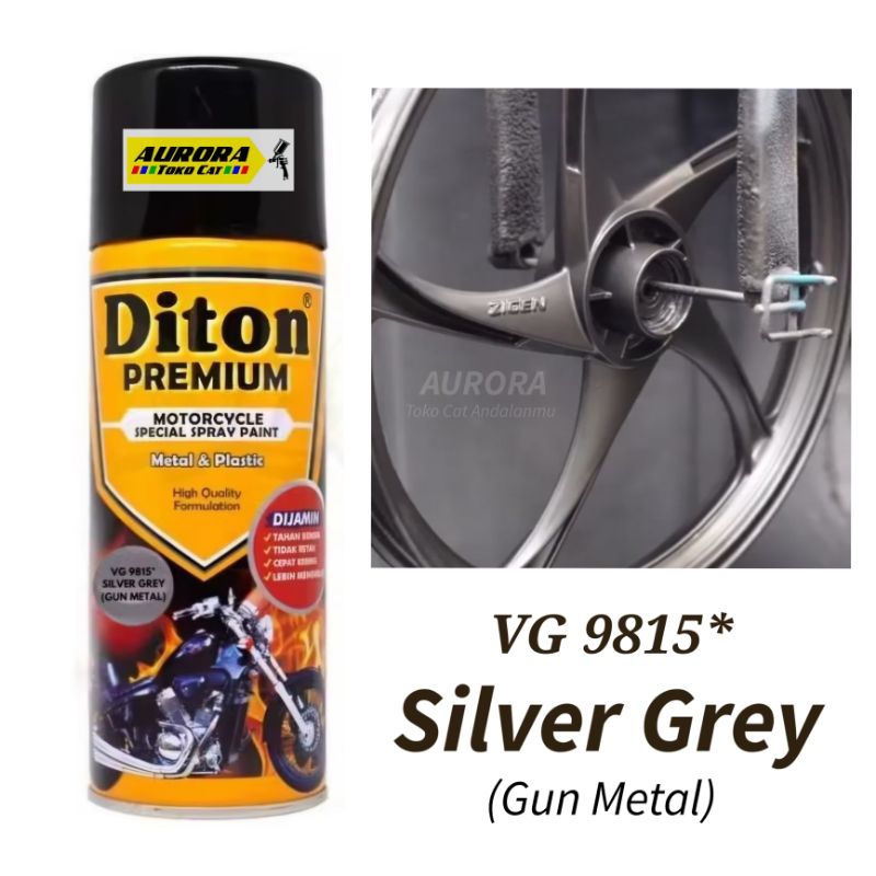 Cat Silver Grey Gun Metal Diton Premium VG9815*