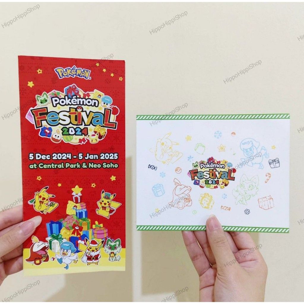 

Postcard Post Card Pokemon Festival 2024 Stempel