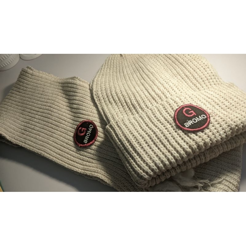 kupluk bromo set , syal bromo set