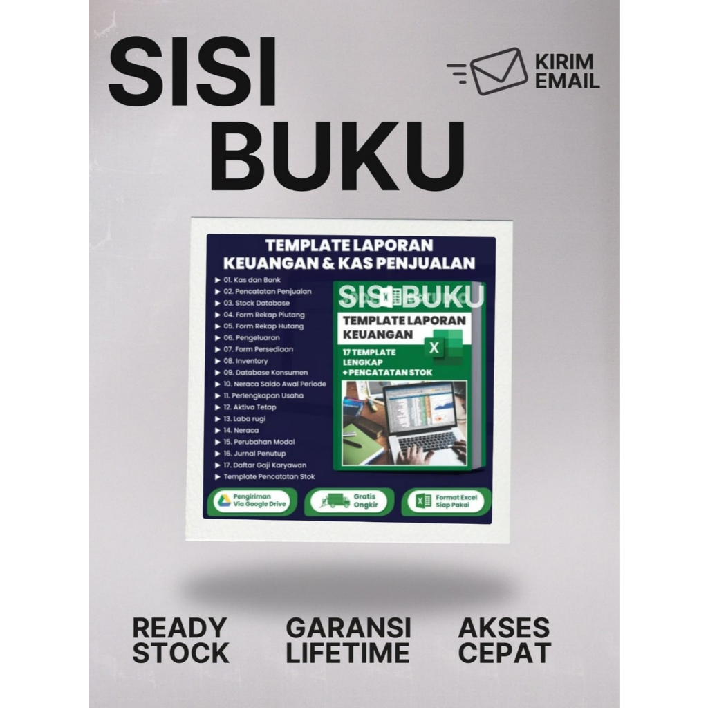 

[T-27] 17+ TEMPLATE KEUANGAN USAHA LENGKAP Format Excel - BONUS Tools Pencatatan Stok Produk