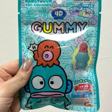 

4D Gummy Hawaian Soda Flavour Hangyodon 38g