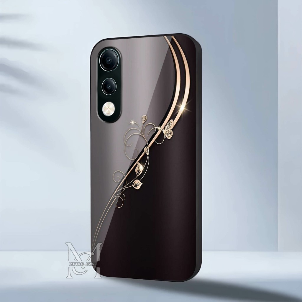Casing Hp Glass Kaca Kilau VIVO V50 LITE - VIVO V50 LITE - Case Hp VIVO V50 LITE  - G52