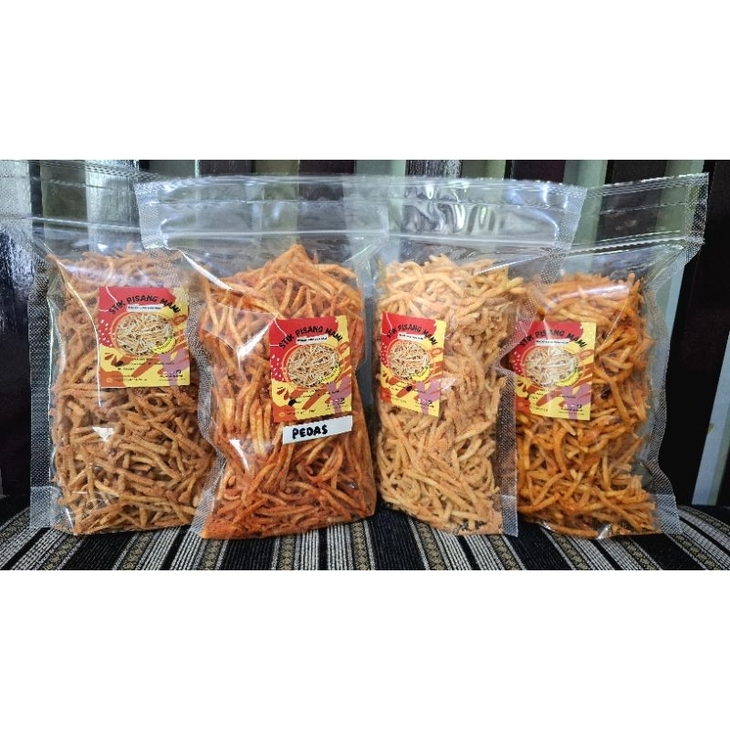 

Stik Pisang Mami 200gr / Stik pisang enak renyah / Bikin nagih / Camilan oleh oleh khas Lumajang