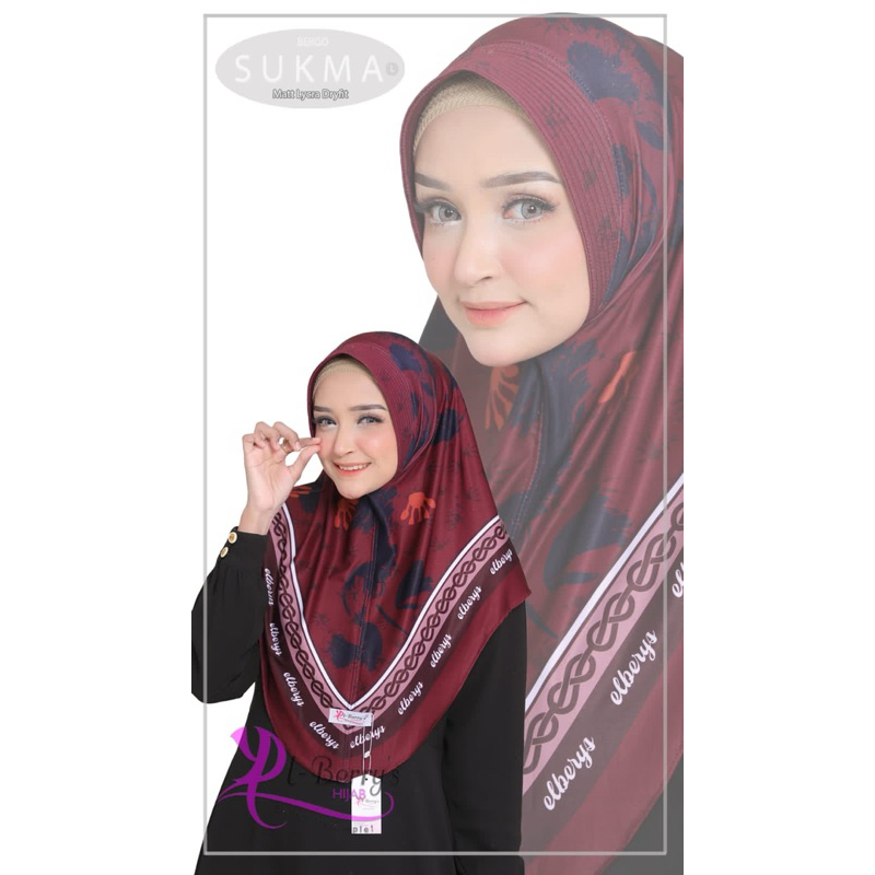 EL BERRYS SUKMA L // HIJAB BERGO SUKMA L BY EL BERRYS