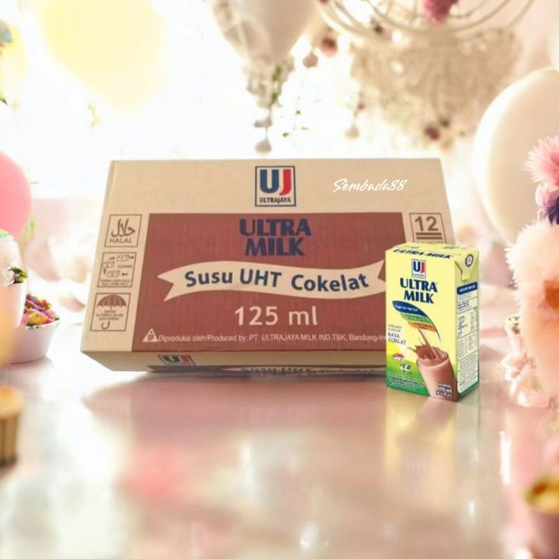 

SUSU UHT ULTRA MILK COKLAT & STRAWBERRY 125 ML 1 DUS ISI 40 PCS / SUSU ULTRA MILK