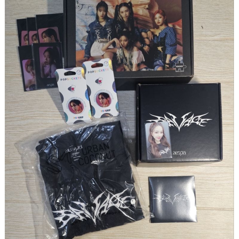 [Baca Deskripsi] Aespa photocard and MD album: savage, next level