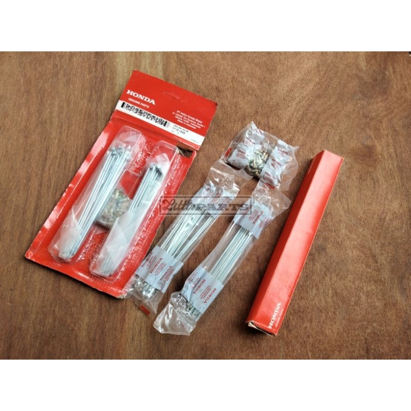 Spoke set jari jari ruji depan belakang honda c70 c700 c800 astrea 800 star prima grand impressa leg