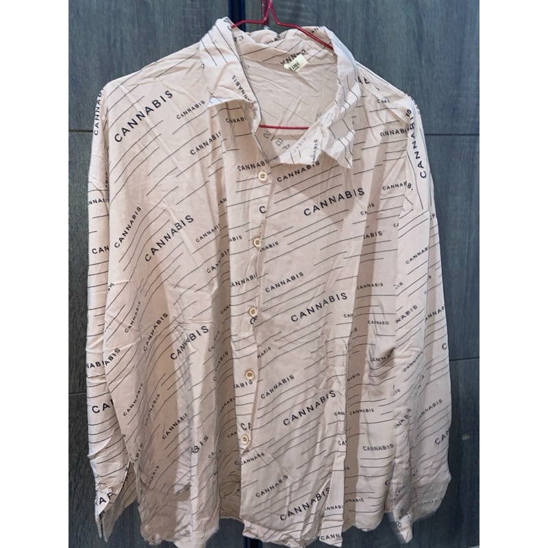 KEMEJA COKELAT MUDA KATUN ADEM BRAND LOKAL