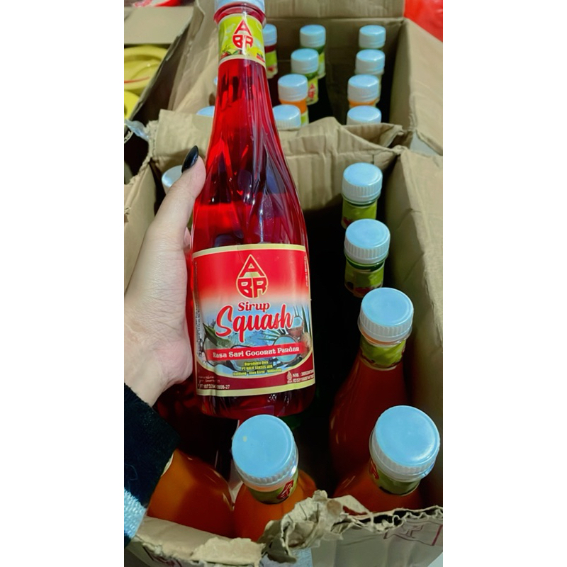 

minuman sirup botol