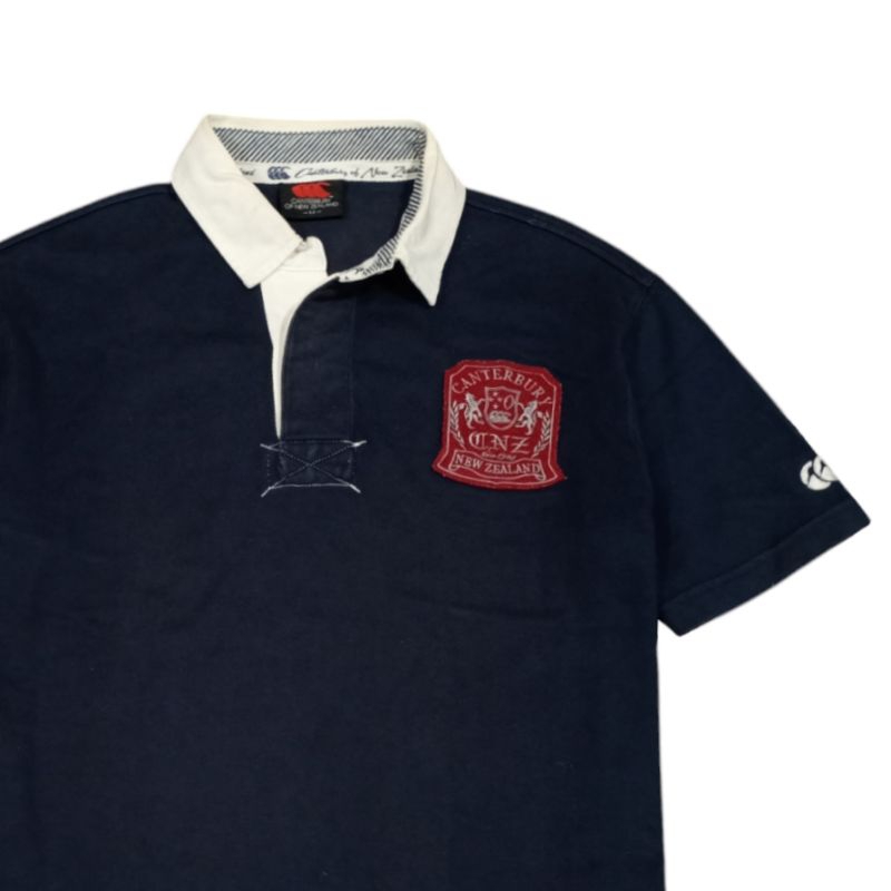 KAOS KERAH POLO SHIRT CANTERBURY SECOND SIZE M