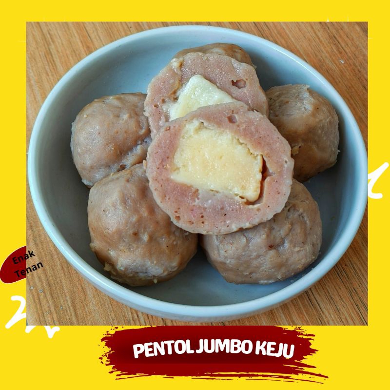 

Pentol Jumbo Keju isi 2